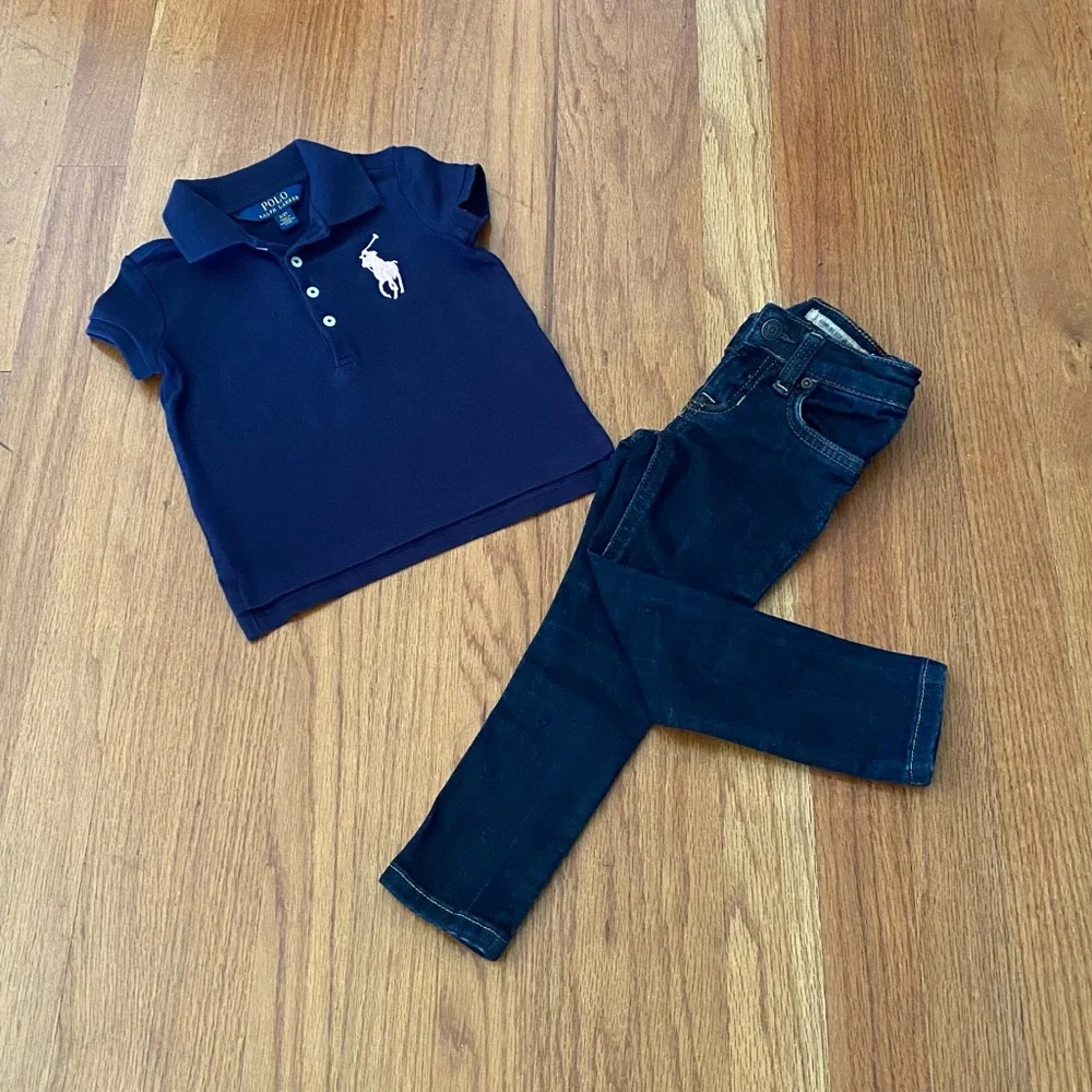 Ralph Lauren Girls Matching Set